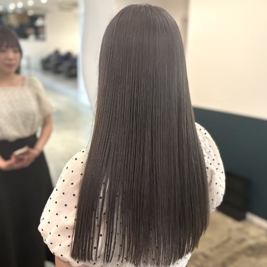 hair brace千葉のストレートヘアスタイル