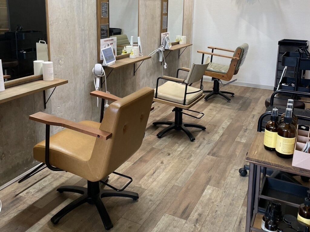 leno hairの店内写真