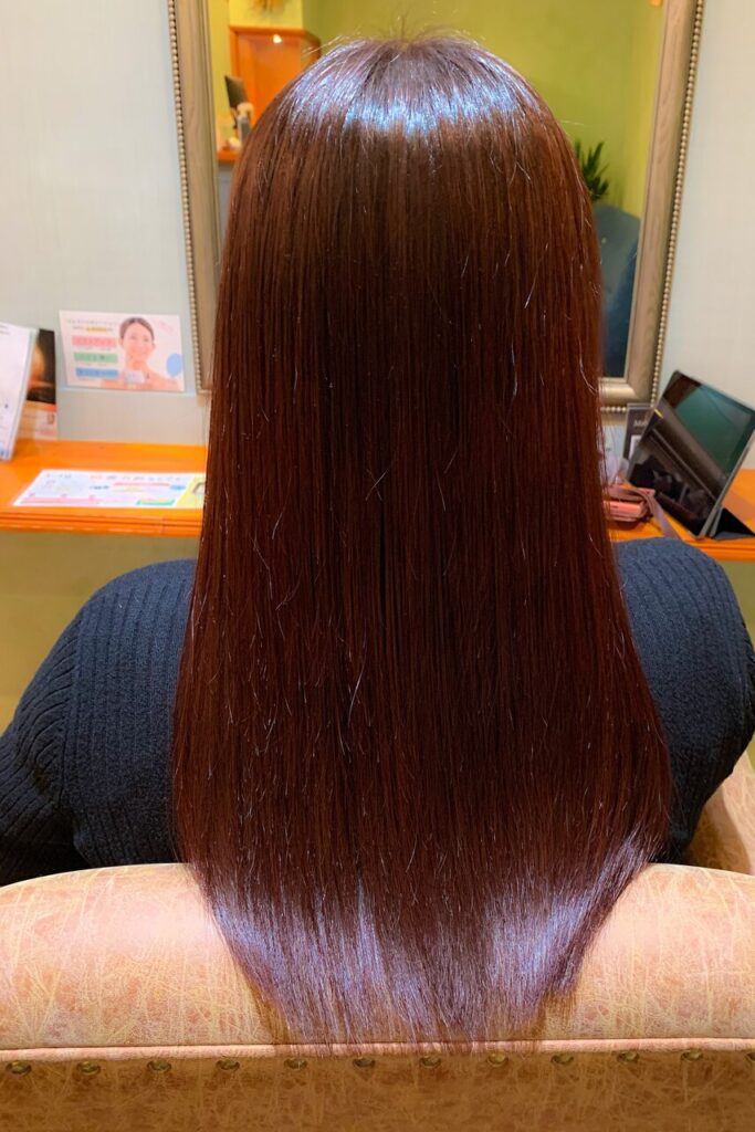 attraitのストレートスタイル