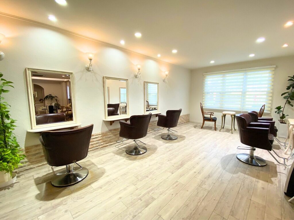 Hair&Make Rinの店内写真