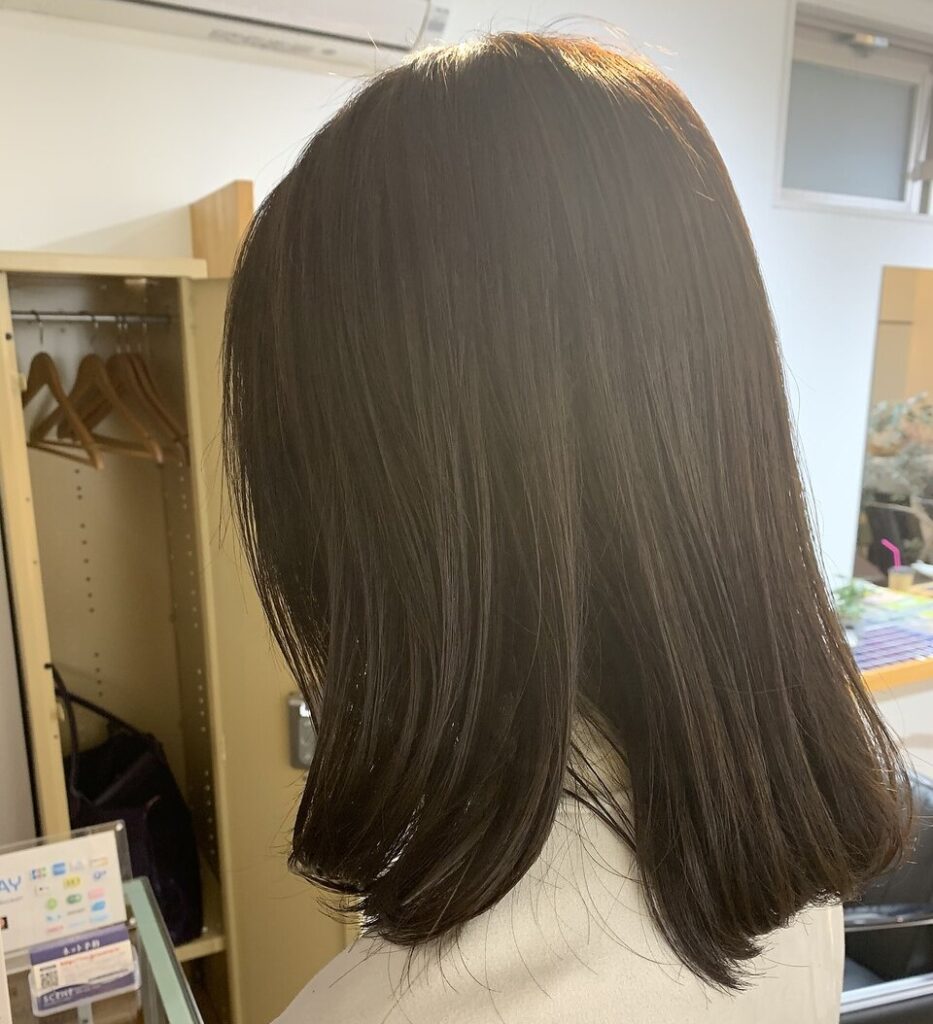 SCENEのストレートスタイル
