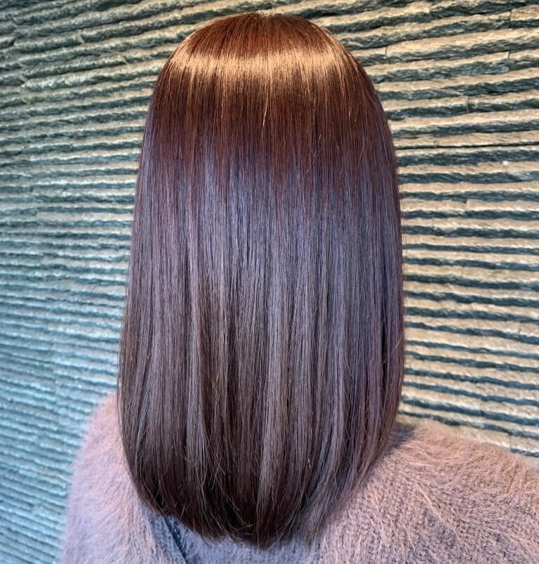 con affettoのセミロングのスタイル写真