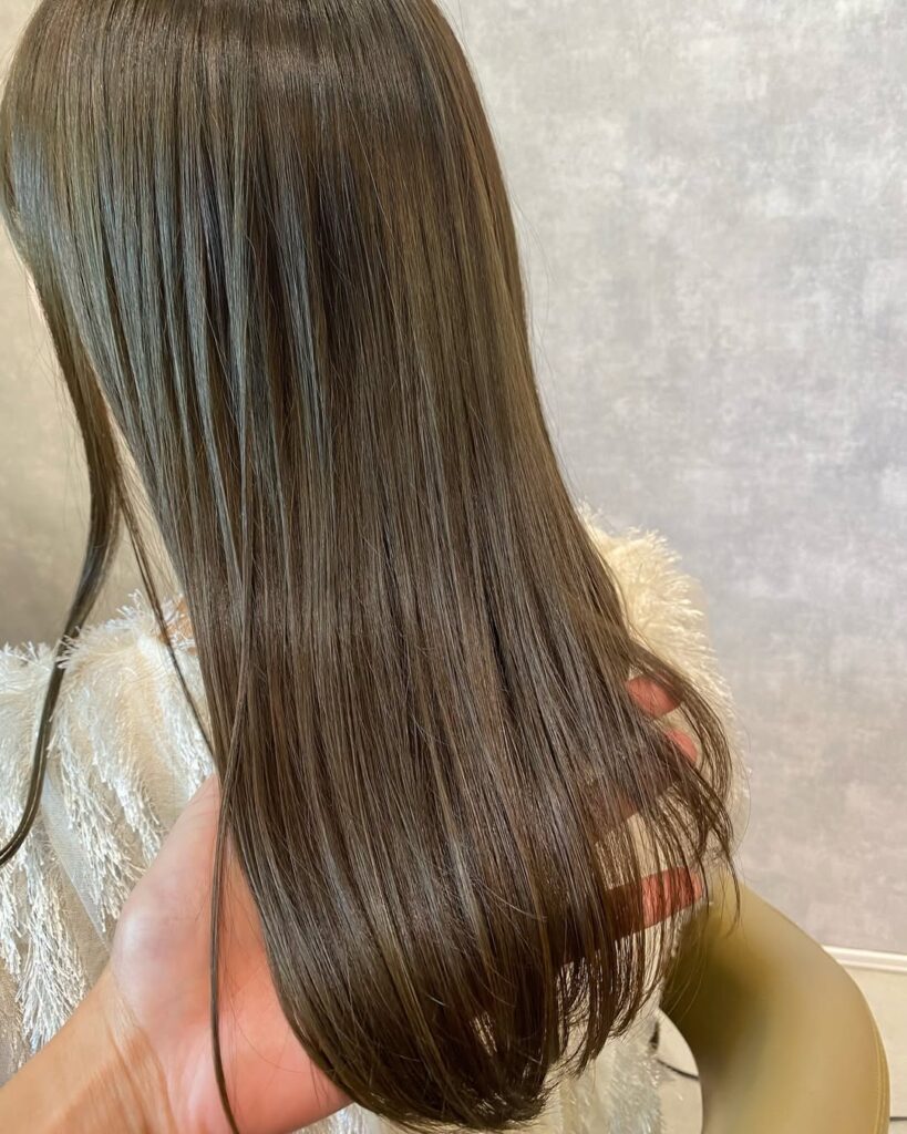hair salon kikiのストレートスタイル