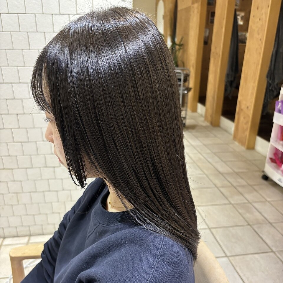 HAIR SALON M.PLUS ヨツバコ店のストレートスタイル