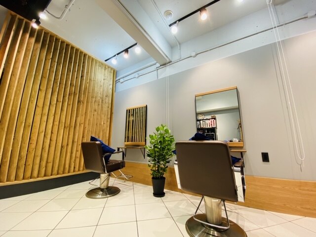 zero hair salonの店内写真