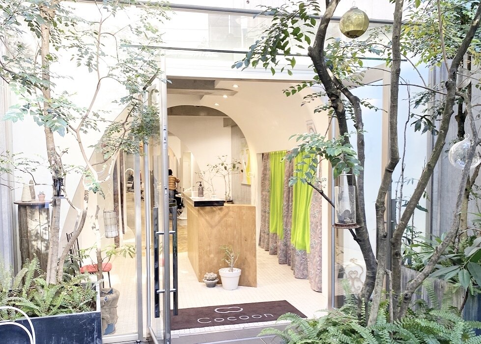 Cocoon 表参道の店内入口の写真