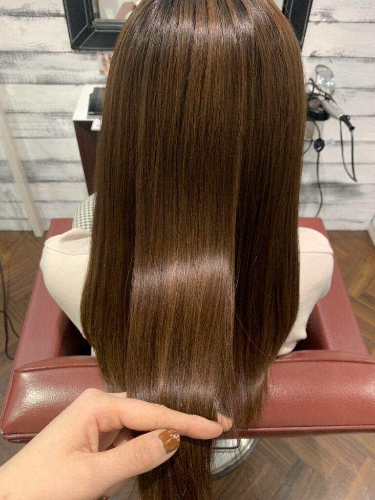 BUDDY HAIR Leapのストレートスタイル