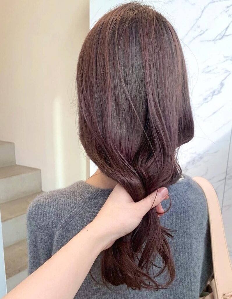CLEAR of hair　一社店のセミロングスタイル