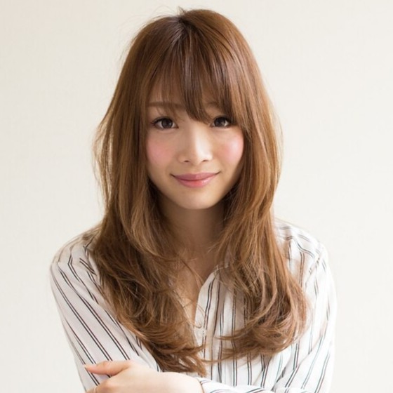 hair＆make kokoのセミロングスタイル