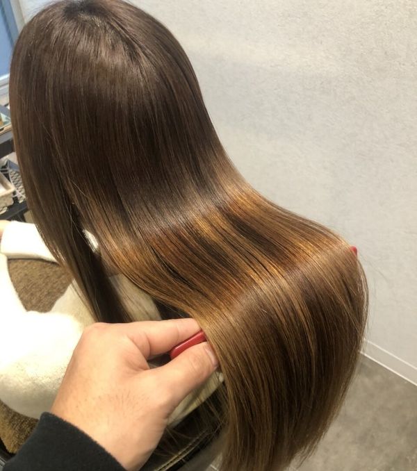 <p>「髪質改善」で質感UP!より女性らしい印象に</p>
の画像