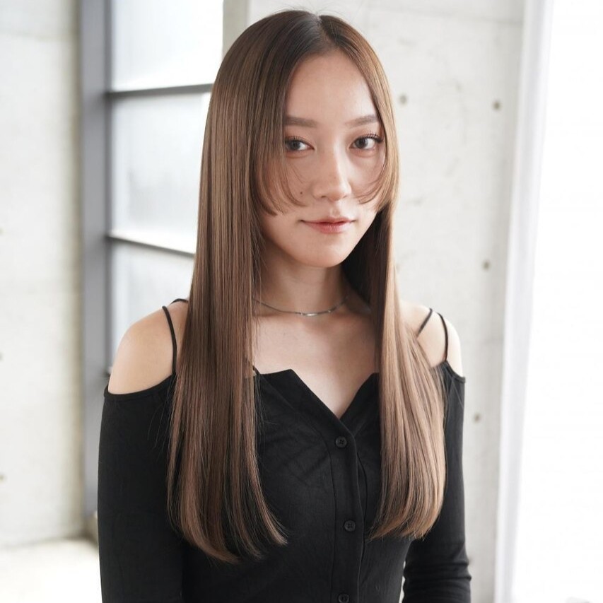 Luana hair & treatment 梅田店のストレートスタイル