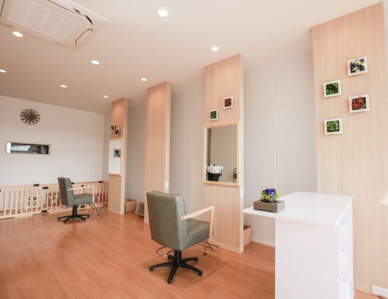 Hair optimism rikの店内写真