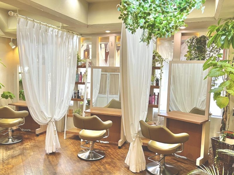 hair cafe Kotonohaの店内写真