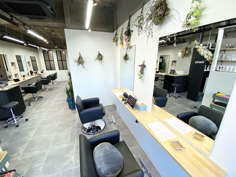 津田沼の美容室のtimmyの店内写真