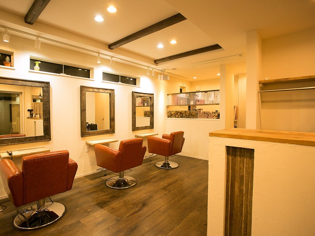HAIR DESIGN BUCOの店内写真