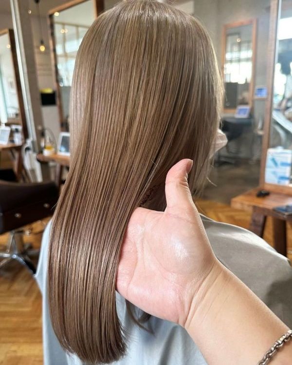 髪質改善の効果の写真