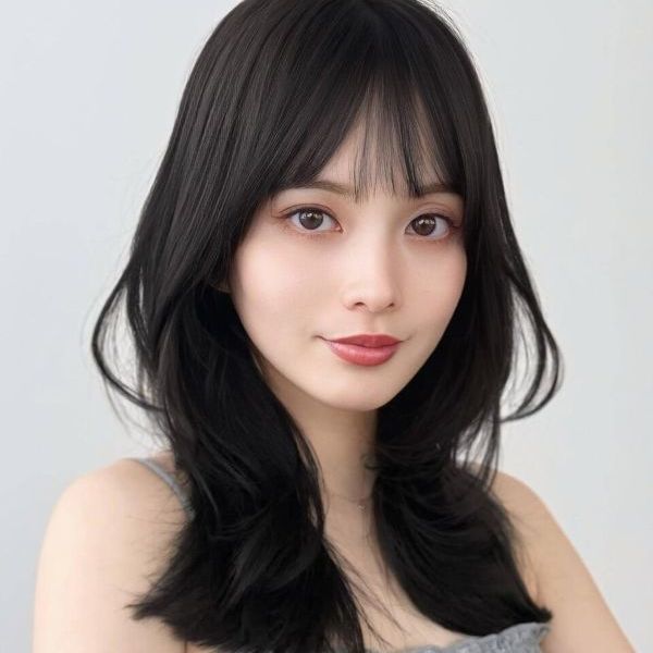 Agu hair opera つくば東大通り店（アグ　ヘアー　オペラ）の暗髪ロングヘアスタイル