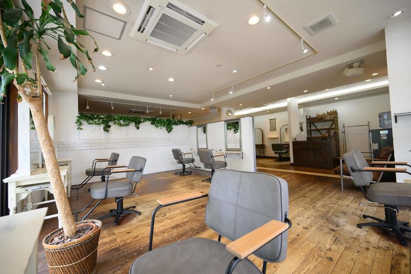 mielhair blanc（ミエルヘアーブラン）の店内写真