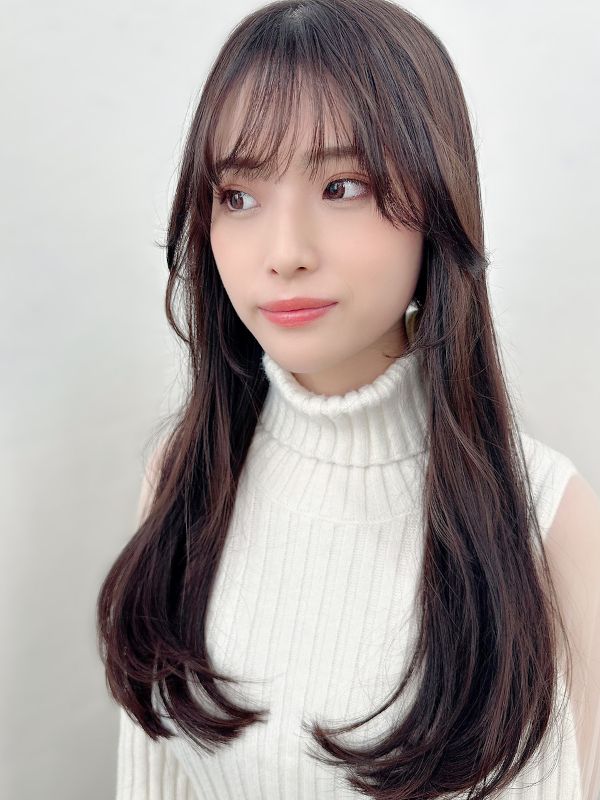 mielhair blanc（ミエルヘアーブラン）のロングスタイル
